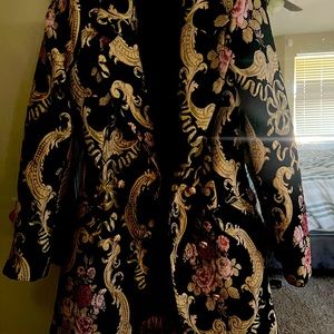 Fashion Nova beautiful embroidered coat